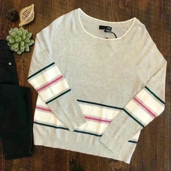 Kut from the Kloth | Lara Stripe Detail Sweater - Picture 4 of 7